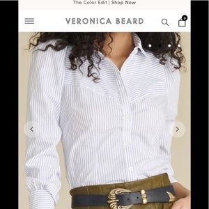 Veronica Beard Berani shirt (M, NWT)
